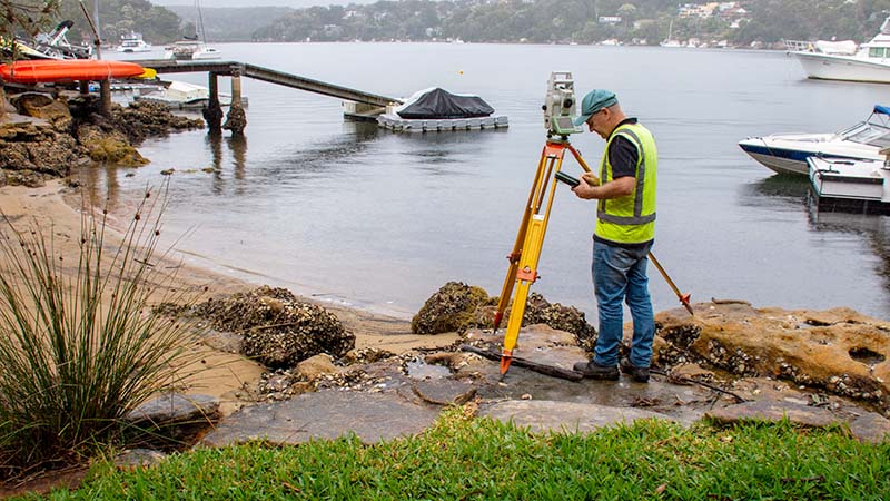 Waterfront survey Port Hacking River